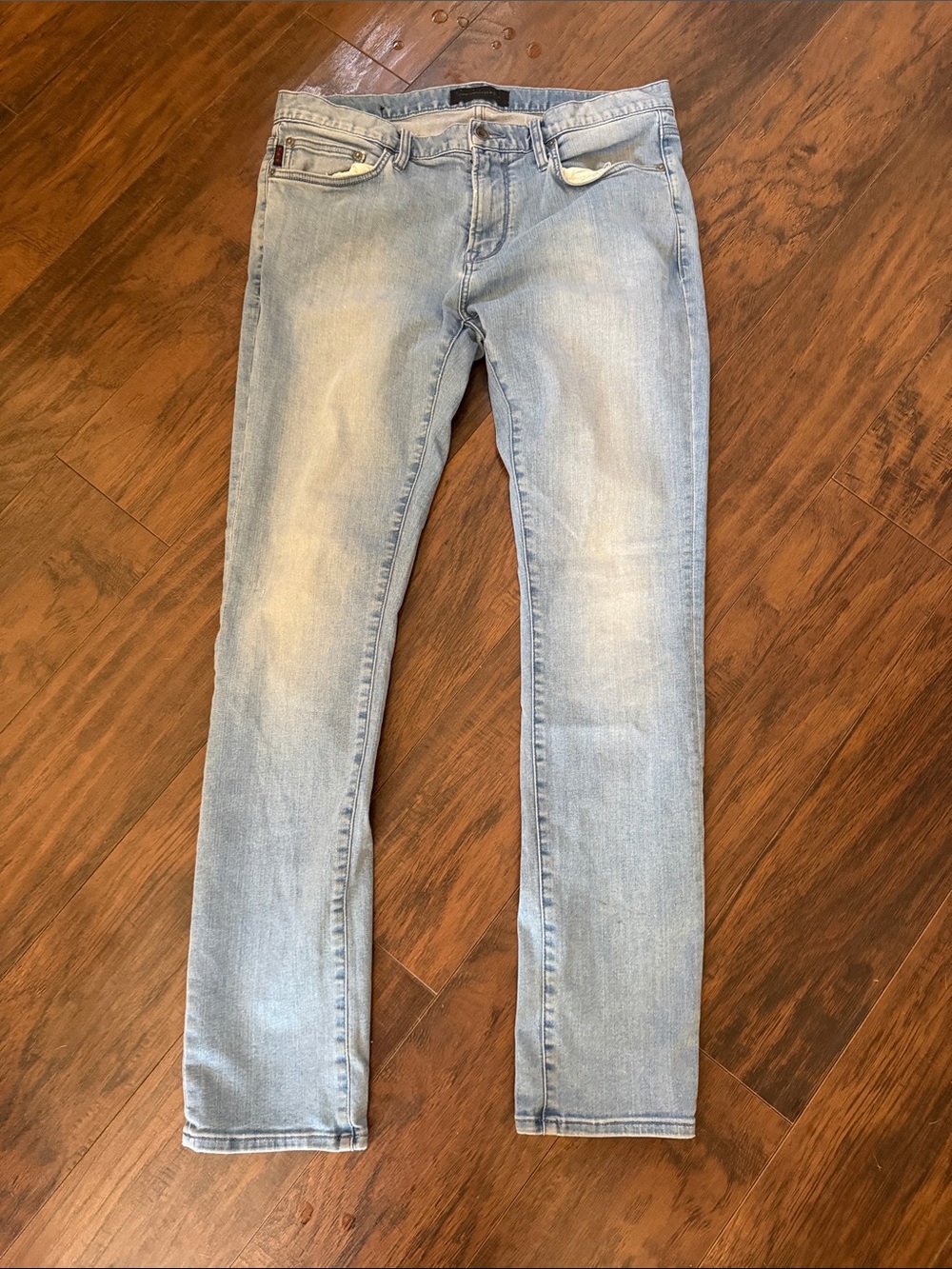 John Varvatos Light Blue Skinny Jeans